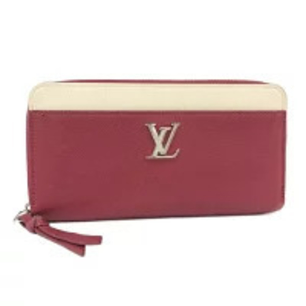 LOUIS VUITTON Zippy Lockme Round Zipper Long Wallet